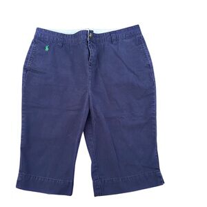 Ralph Lauren Kids Navy Blue Shorts